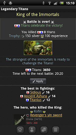 Clash of Legendary Titans ekran görüntüsü