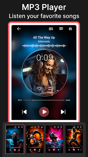 AI Video Editor & Media Player ekran görüntüsü
