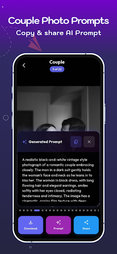 Couple AI Photo Prompts 2026 ekran görüntüsü