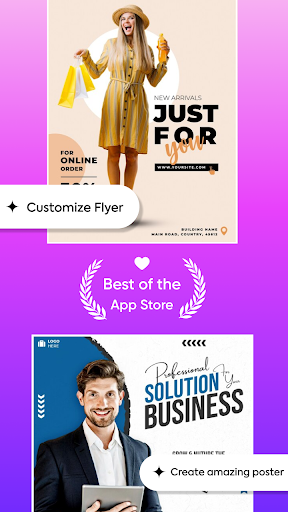 Poster Maker: Flyer Creator AI ekran görüntüsü