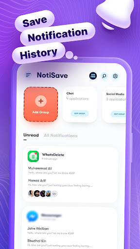 NotiSaver: Notification Log ekran görüntüsü