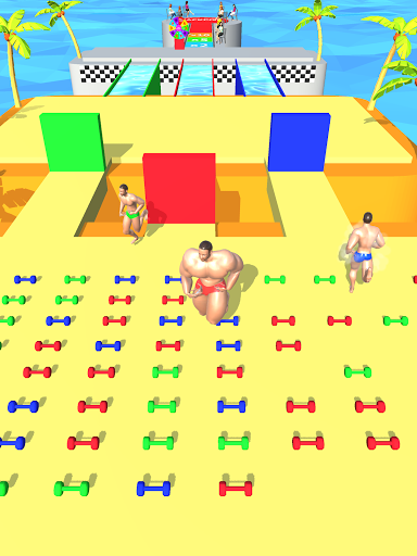 Muscle Race 3D ekran görüntüsü
