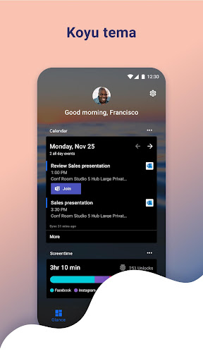 Microsoft Launcher ekran görüntüsü