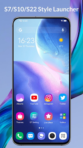 S25 / S7 Launcher for Galaxy S ekran görüntüsü