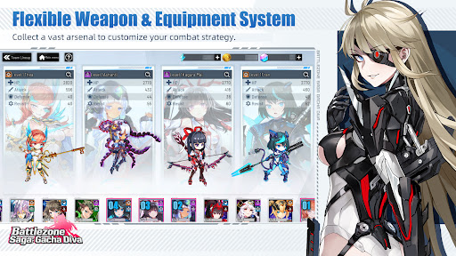 Battlezone Saga: Gacha Diva ekran görüntüsü