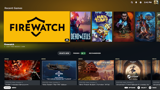 Steam Link ekran görüntüsü