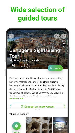 Cartagena SmartGuide ekran görüntüsü
