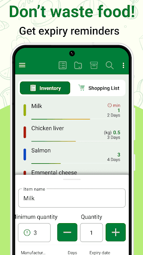 Home Inventory & Food: InvenDo ekran görüntüsü