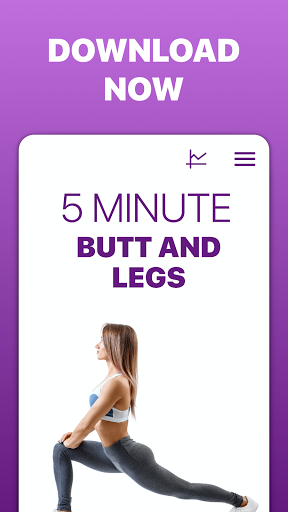 5 Minute Butt and Legs Workout ekran görüntüsü