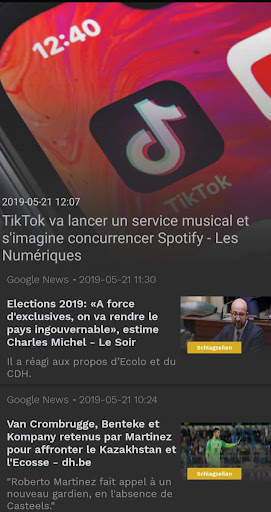 Belgium Newspapers ekran görüntüsü