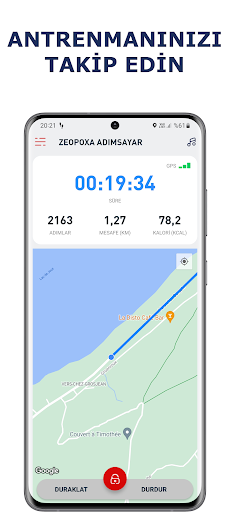 Adımsayar app - Adım Ölçer ekran görüntüsü