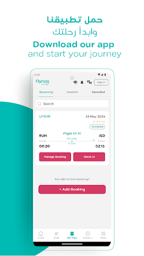 flynas ekran görüntüsü