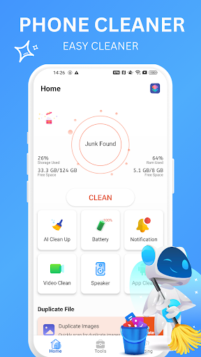 Phone Easy Cleaner-XCleaner ekran görüntüsü