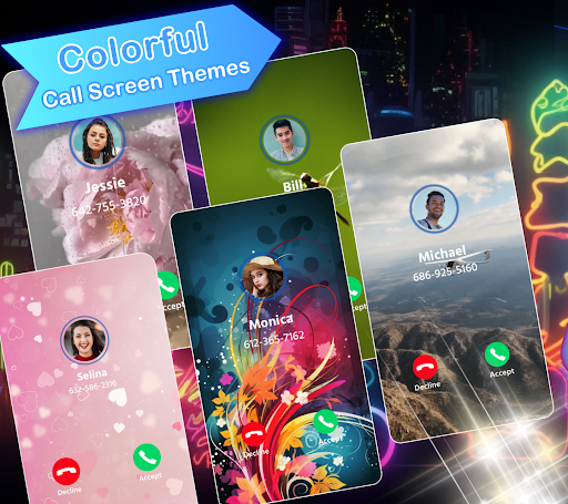 X Call Screen: Live Call Theme ekran görüntüsü