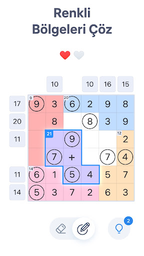 Number Sums - Sayı Bulmaca ekran görüntüsü