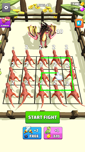 Dragons Merge: Savaş oyunları ekran görüntüsü