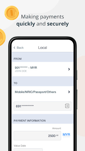 OCBC Malaysia Business Mobile ekran görüntüsü