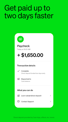 Cash App ekran görüntüsü