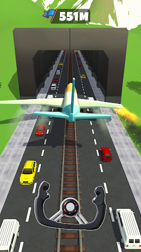 Sling Plane 3D - Sky Crash Jet ekran görüntüsü