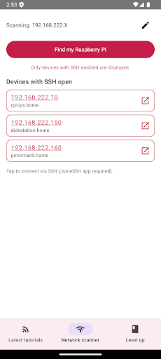 Raspberry Pi Tutorials & Tools ekran görüntüsü