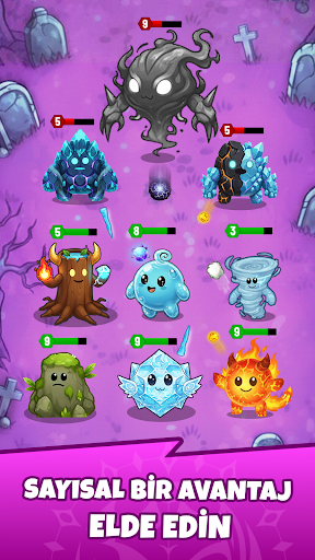 Elemental Battle : Merge Game ekran görüntüsü