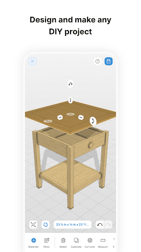 MakeByMe - 3D mobilya tasarımı ekran görüntüsü