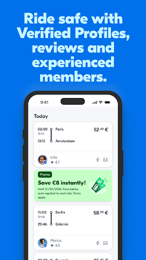 BlaBlaCar: Yolculuk Paylaşımı ekran görüntüsü