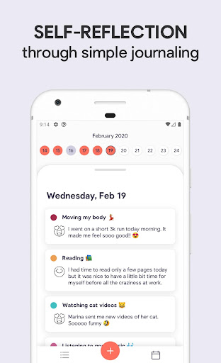 Sparkle: Self-Care Checklist,  ekran görüntüsü