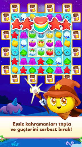 Candy Riddles: üst üste üç ekran görüntüsü