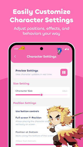 Barpie: Status Bar, Notch Pets ekran görüntüsü