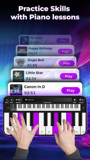 Learn Piano: Real Keyboard App ekran görüntüsü