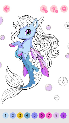 My Little Unicorn by Numbers ekran görüntüsü