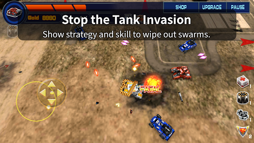 Tanks Battle 3D ekran görüntüsü