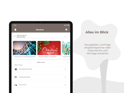 ARTUS GmbH Kundenportal ekran görüntüsü