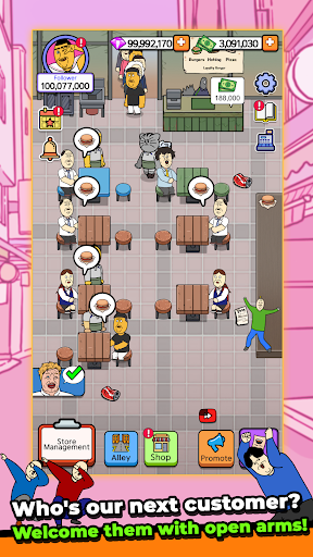 Alley Restaurant Tycoon ekran görüntüsü