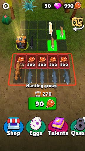 Merge & Hunt: World Evolution ekran görüntüsü