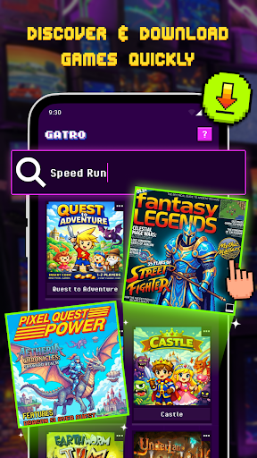 Gatro: Emulator Game Retro 90s ekran görüntüsü