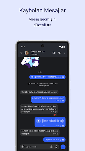 Signal - Gizli Mesajlaşma ekran görüntüsü