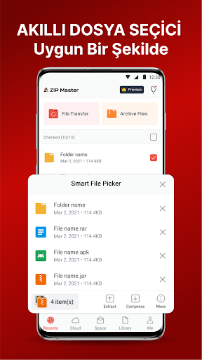 AZIP Master: ZIP / RAR, Unzip ekran görüntüsü