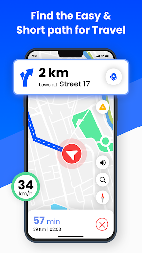 GPS Navigasyon: GPS, Haritalar ekran görüntüsü