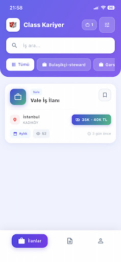 Class Kariyer ekran görüntüsü
