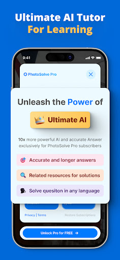 PhotoSolve: AI Homework Helper ekran görüntüsü