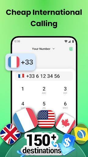 2nd Phone: SMS, Call, Verify ekran görüntüsü