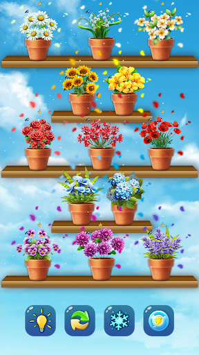 Flower Matching Game ekran görüntüsü