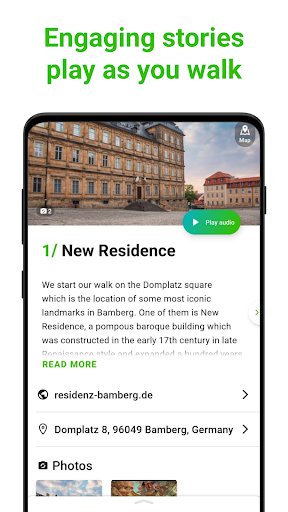 Bamberg Tour Guide:SmartGuide ekran görüntüsü