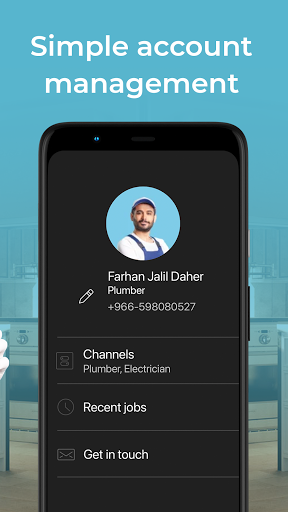 Plumber & Electrician Partner ekran görüntüsü