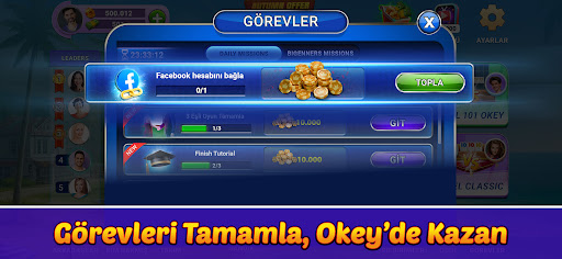 Okey Canlı - 101 Okey Club ekran görüntüsü