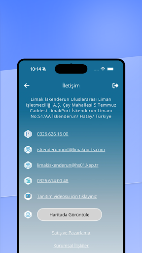 LimakPort Mobile ekran görüntüsü