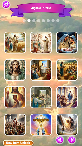 God Jesus Christ jigsaw puzzle ekran görüntüsü