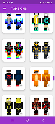 PvP Skins for Minecraft ekran görüntüsü